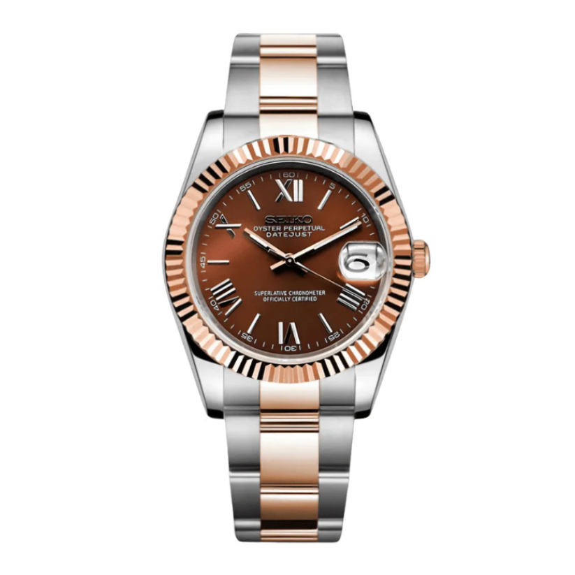SEIKO DATEJUST | TWO TONE CHOCOLATE