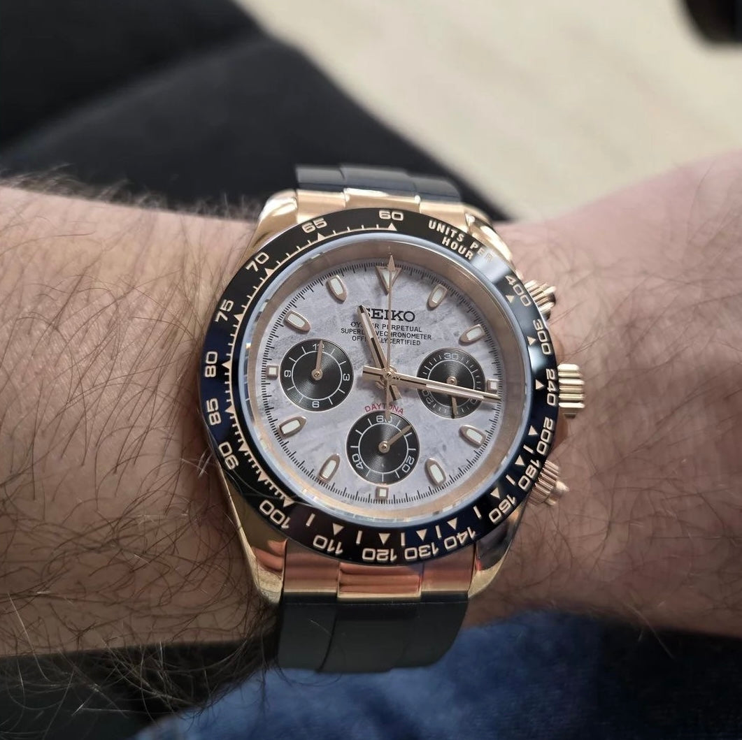 SEIKO DAYTONA | BLACK PREMIUM GOLD