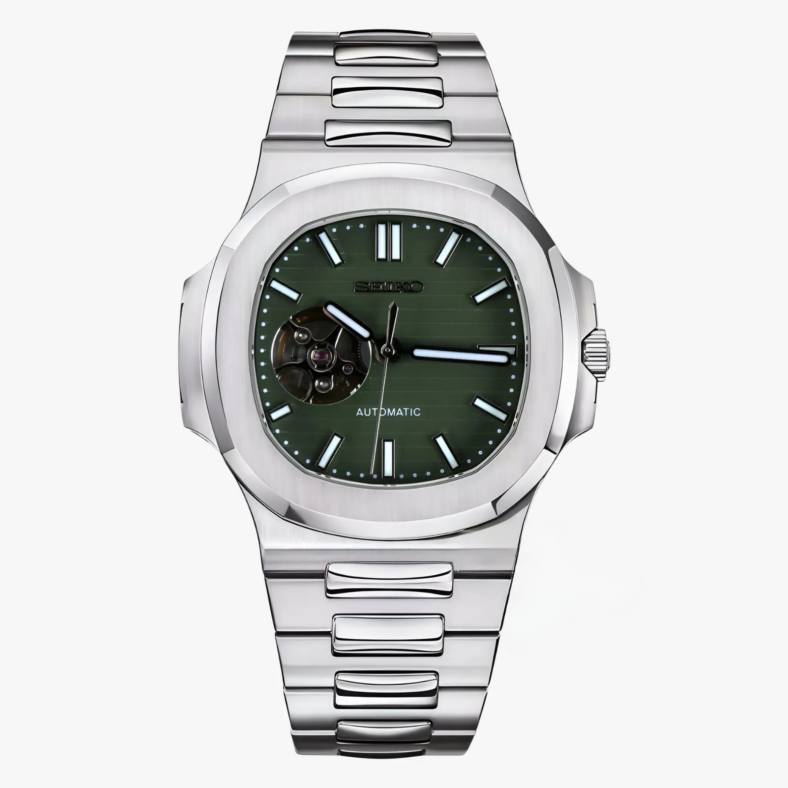 SEIKO NAUTILUS | OPEN HEART OLIVE
