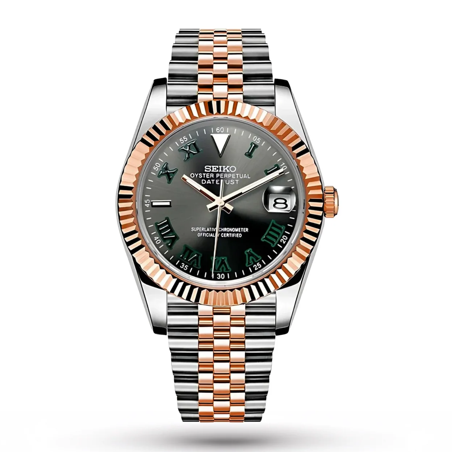 SEIKO DATEJUST | TWO TONE ROMAN WIMBLEDON