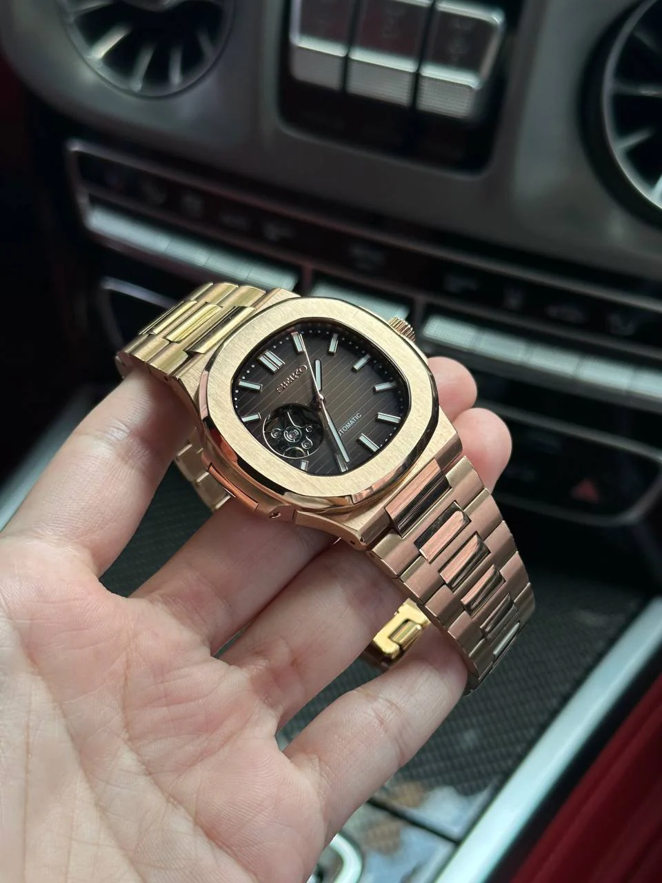 SEIKO NAUTILUS | OPEN HEART CHOCOLATE