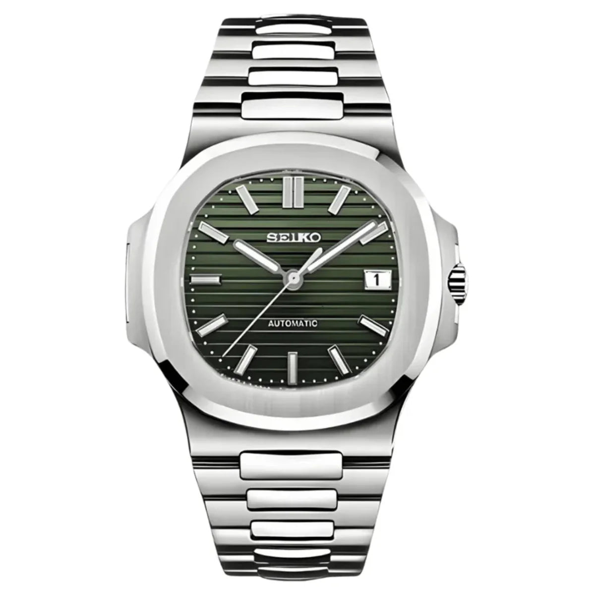 SEIKO NAUTILUS | PREMIUM SILVER OLIVE